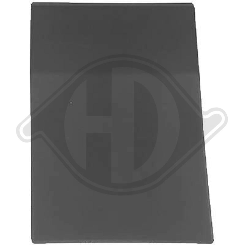DIEDERICHS Pynte-/beskyttelsesliste, sidepanel 1663266 højre for MERCEDES-BENZ