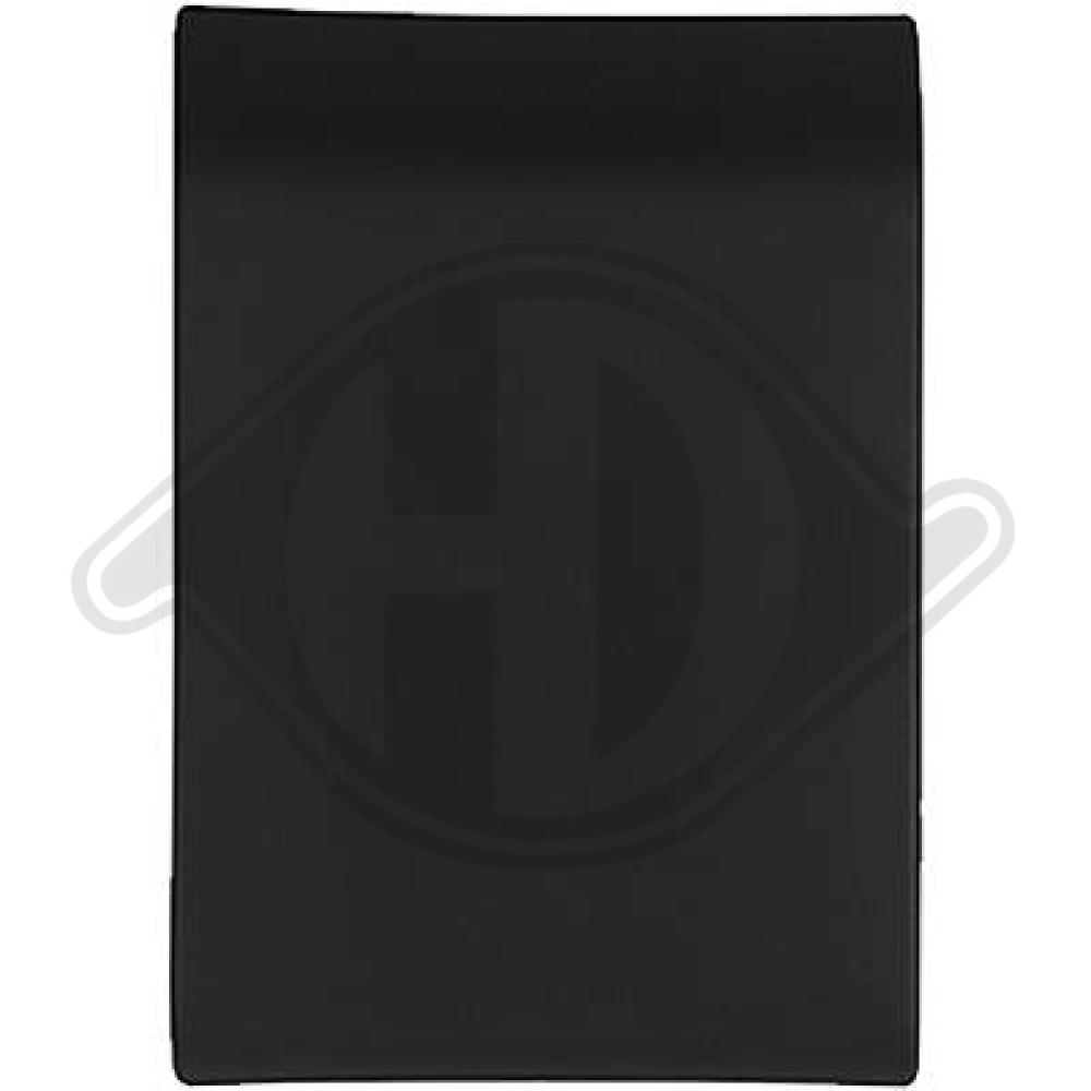 DIEDERICHS Pynte-/beskyttelsesliste, sidepanel 4487160 højre for OPEL RENAULT