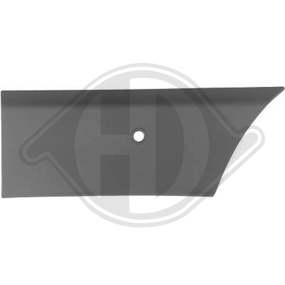 DIEDERICHS Pynte-/beskyttelsesliste, sidepanel 4487167 venstre for RENAULT