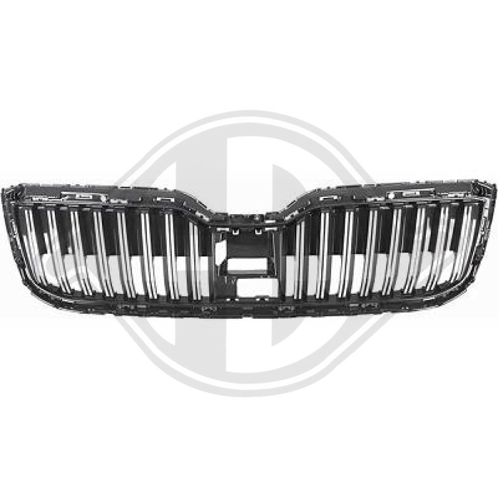 DIEDERICHS Kølergitter 7842141 for SKODA