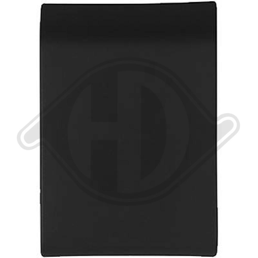 DIEDERICHS Pynte-/beskyttelsesliste, sidepanel 4487161 venstre for OPEL RENAULT