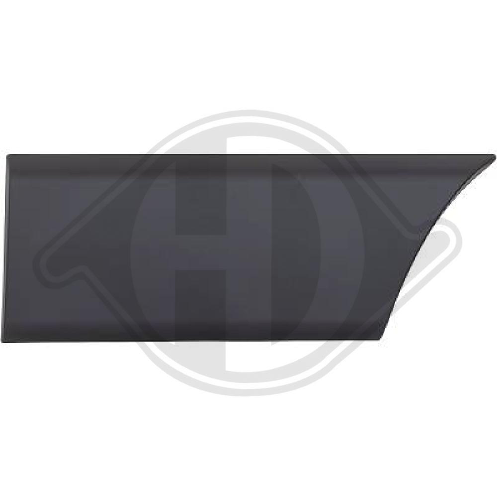 DIEDERICHS Pynte-/beskyttelsesliste, sidepanel 4487365 bagved til venstre for OPEL RENAULT