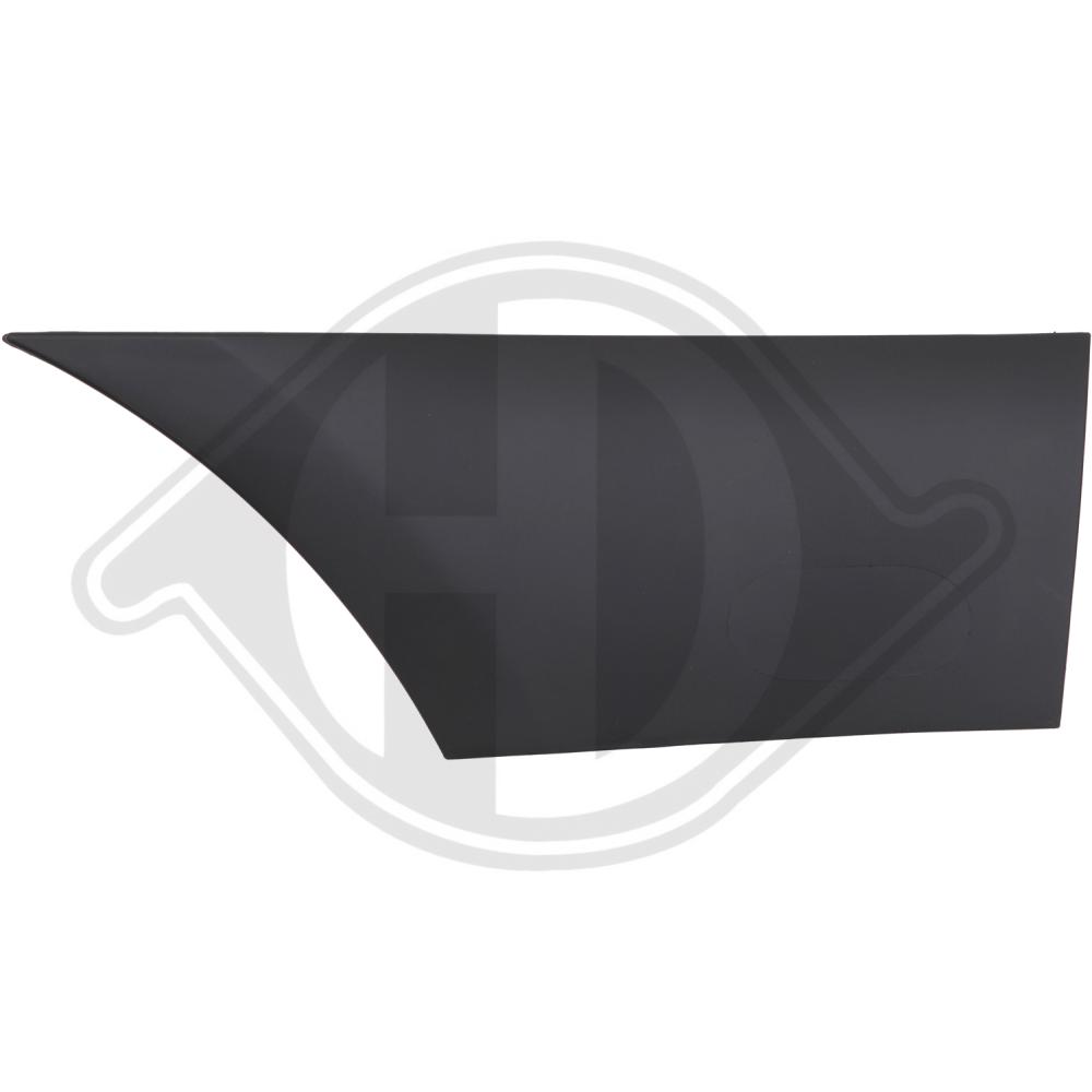 DIEDERICHS Pynte-/beskyttelsesliste, sidepanel 1664361 bagved til venstre for MERCEDES-BENZ