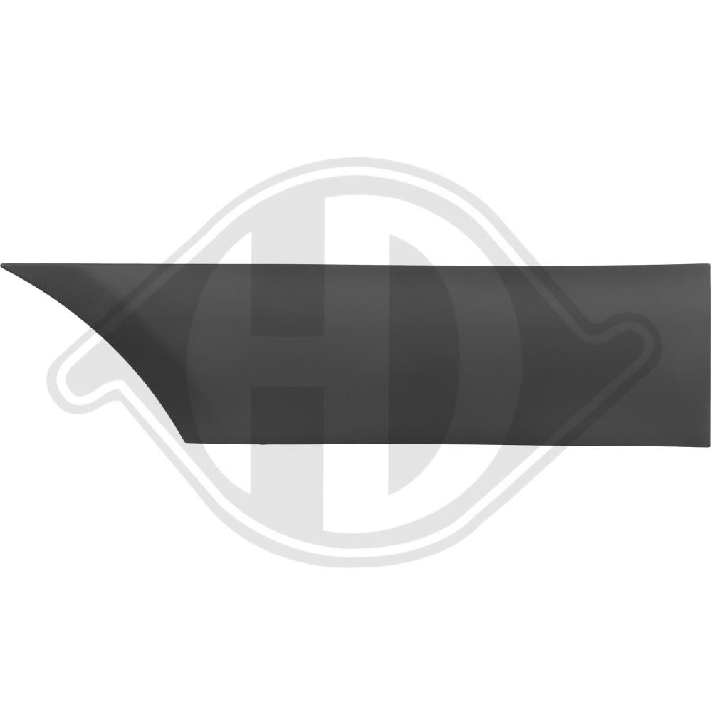 DIEDERICHS Pynte-/beskyttelsesliste, sidepanel 1664364 bagved til højre for MERCEDES-BENZ