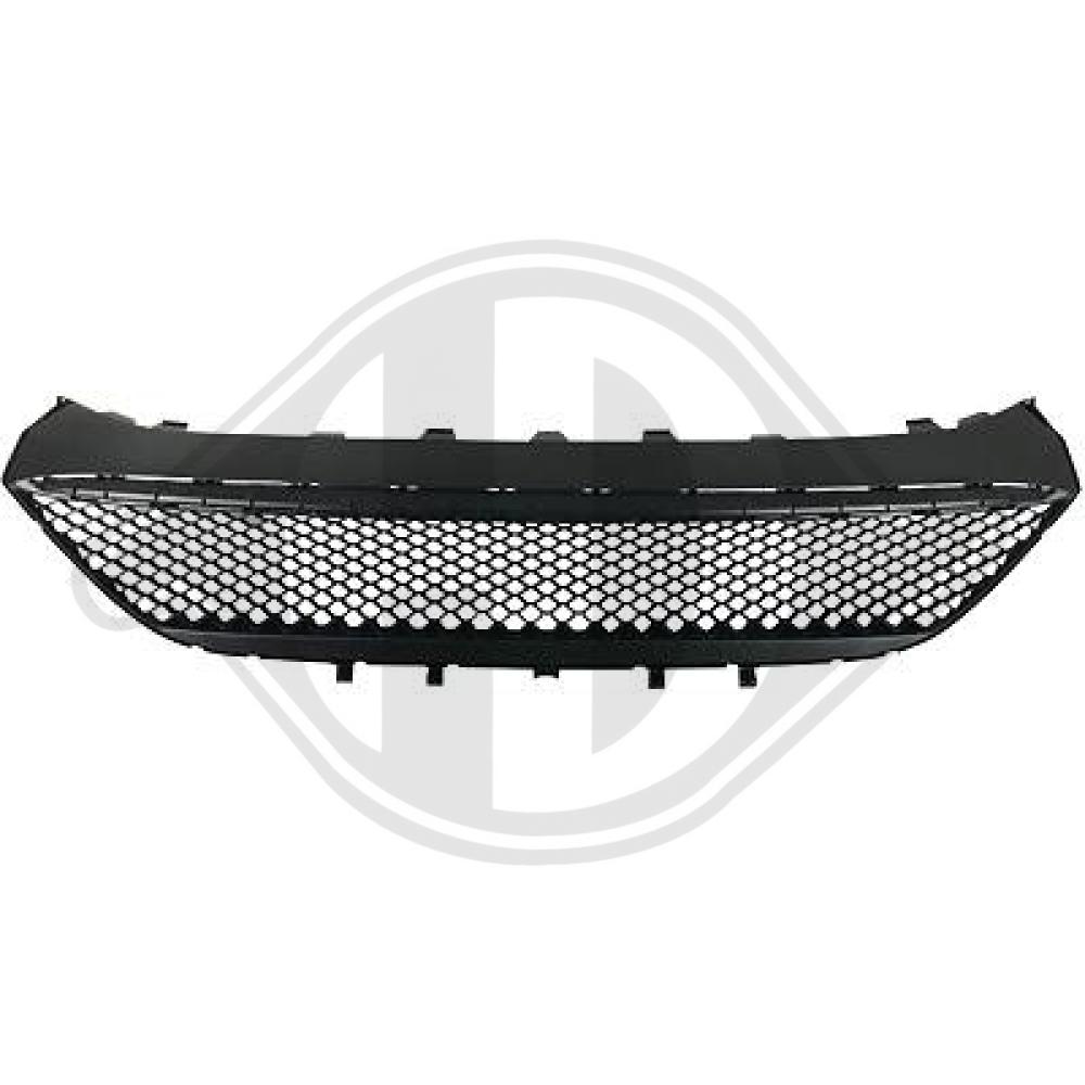DIEDERICHS Kofangergitter 1668344 foran for MERCEDES-BENZ