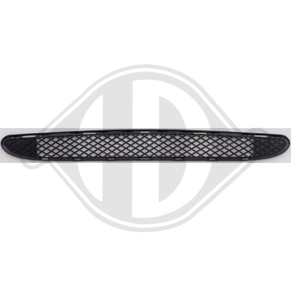 DIEDERICHS Kofangergitter 1671044 midten for MERCEDES-BENZ