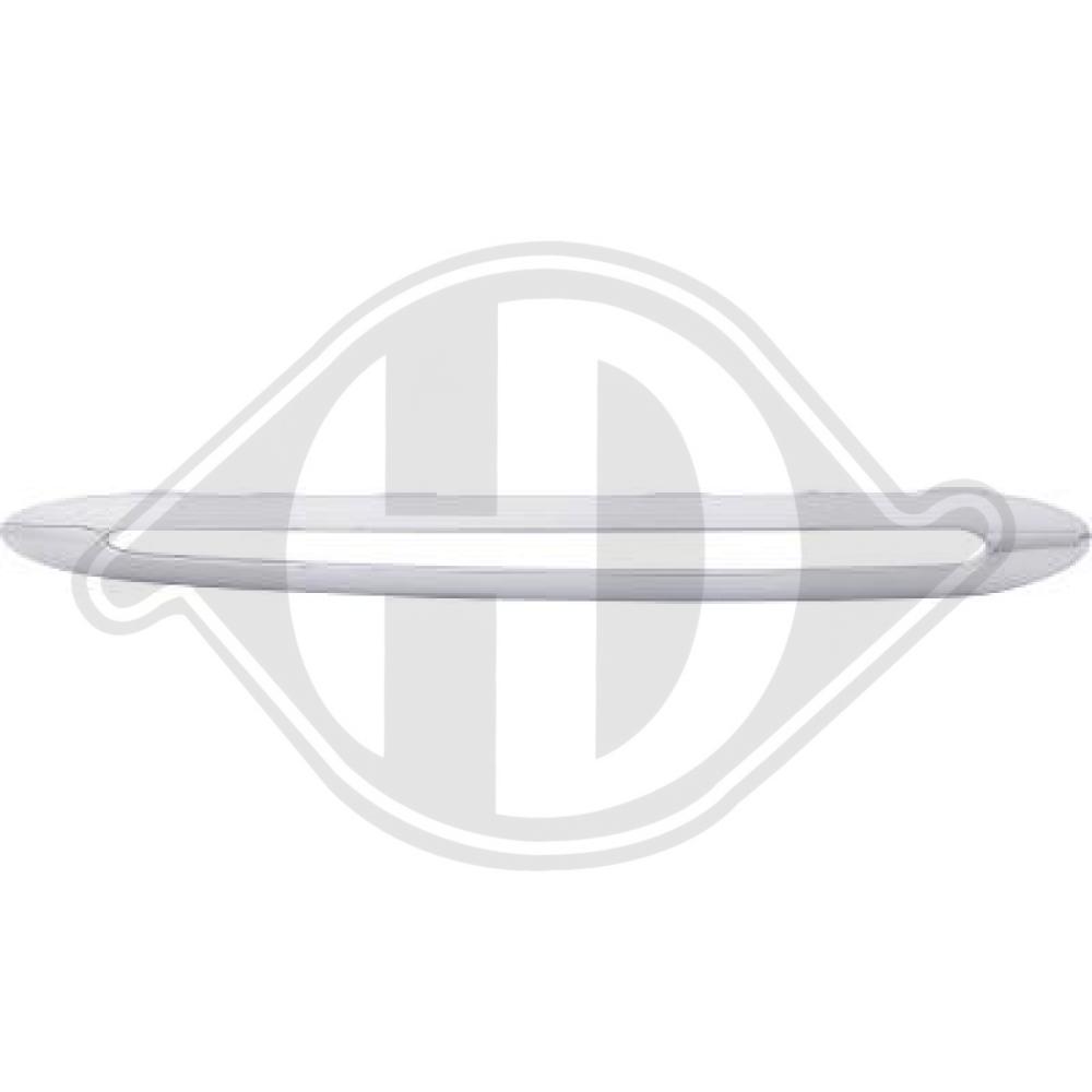 DIEDERICHS Pynte-/beskyttelsesliste, kofanger 1686162 foran til højre for MERCEDES-BENZ