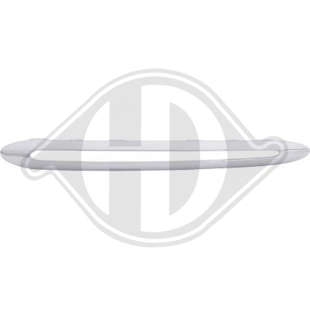 DIEDERICHS Pynte-/beskyttelsesliste, kofanger 1686163 foran til venstre for MERCEDES-BENZ