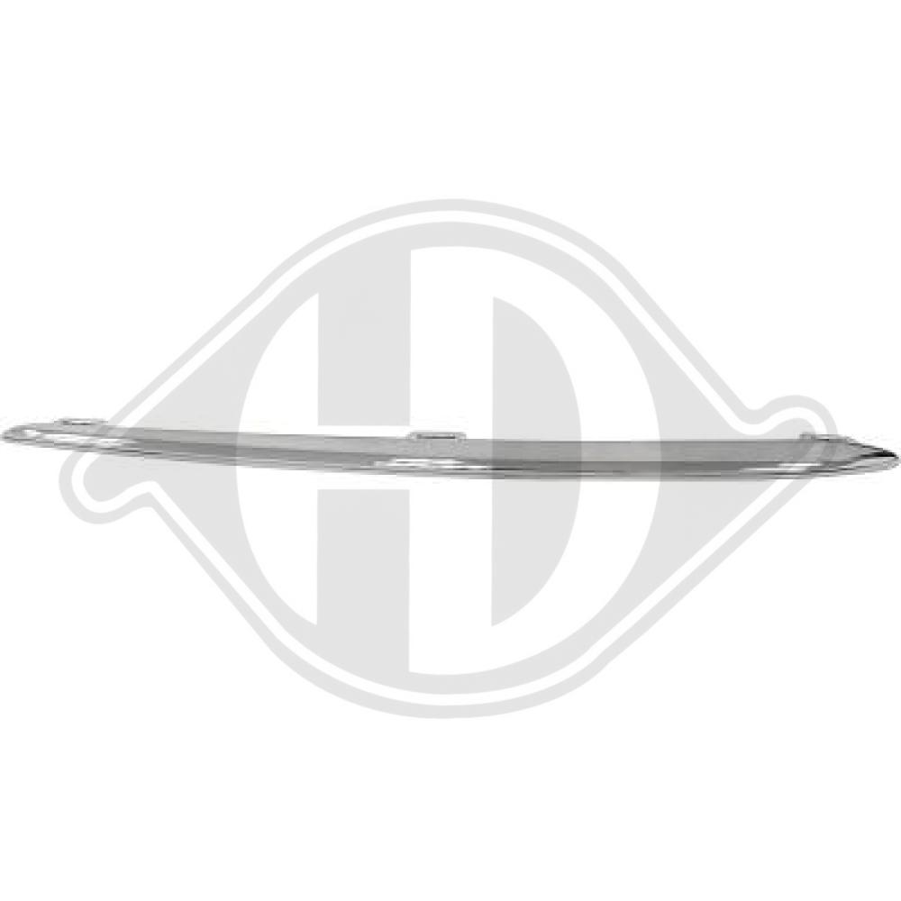 DIEDERICHS Pynte-/beskyttelsesliste, kølergitter 1693360 højre for MERCEDES-BENZ