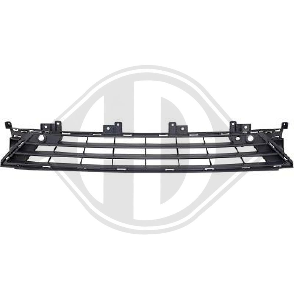 DIEDERICHS Kofangergitter 1808145 midten for OPEL