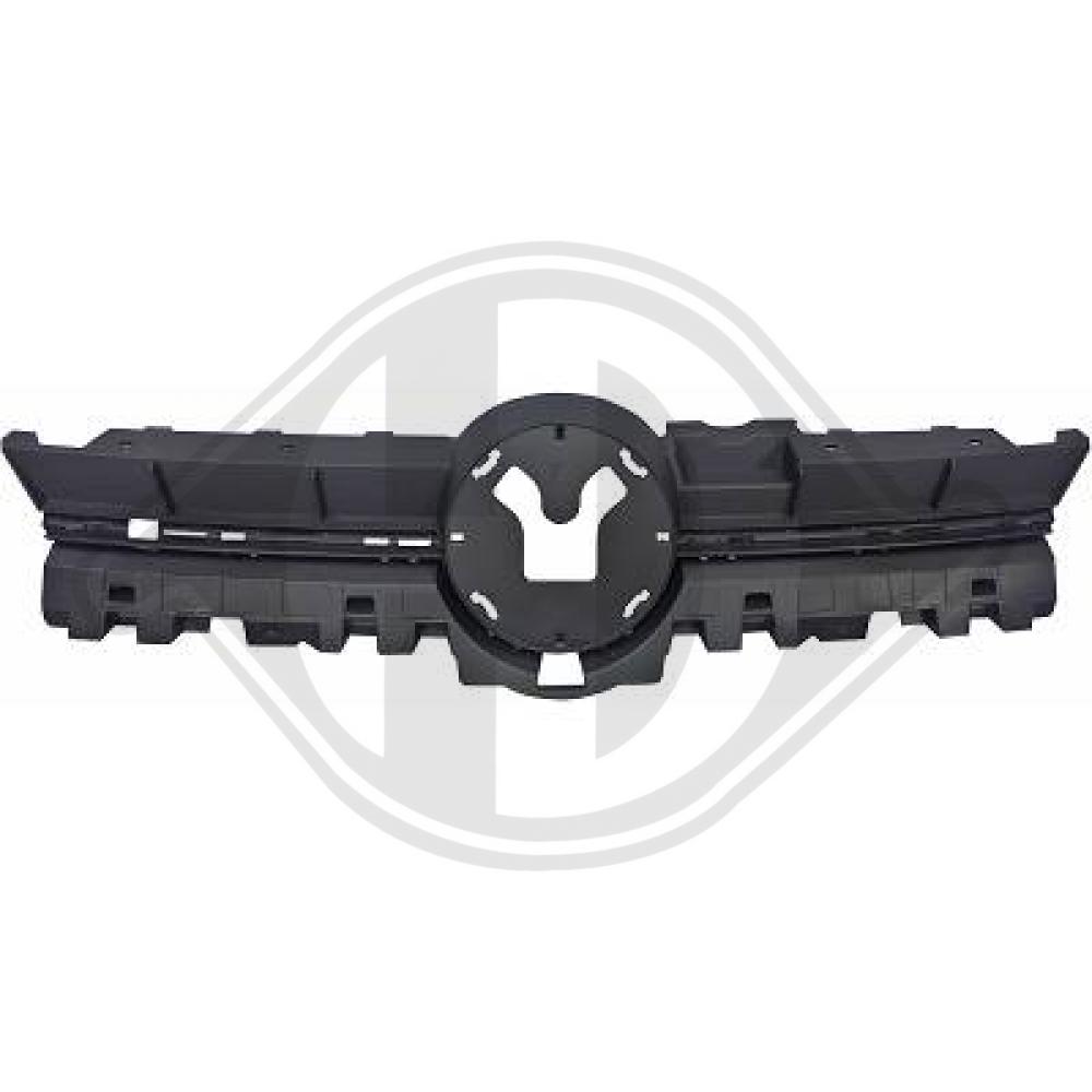 DIEDERICHS Kølergitter 2236140 for VW