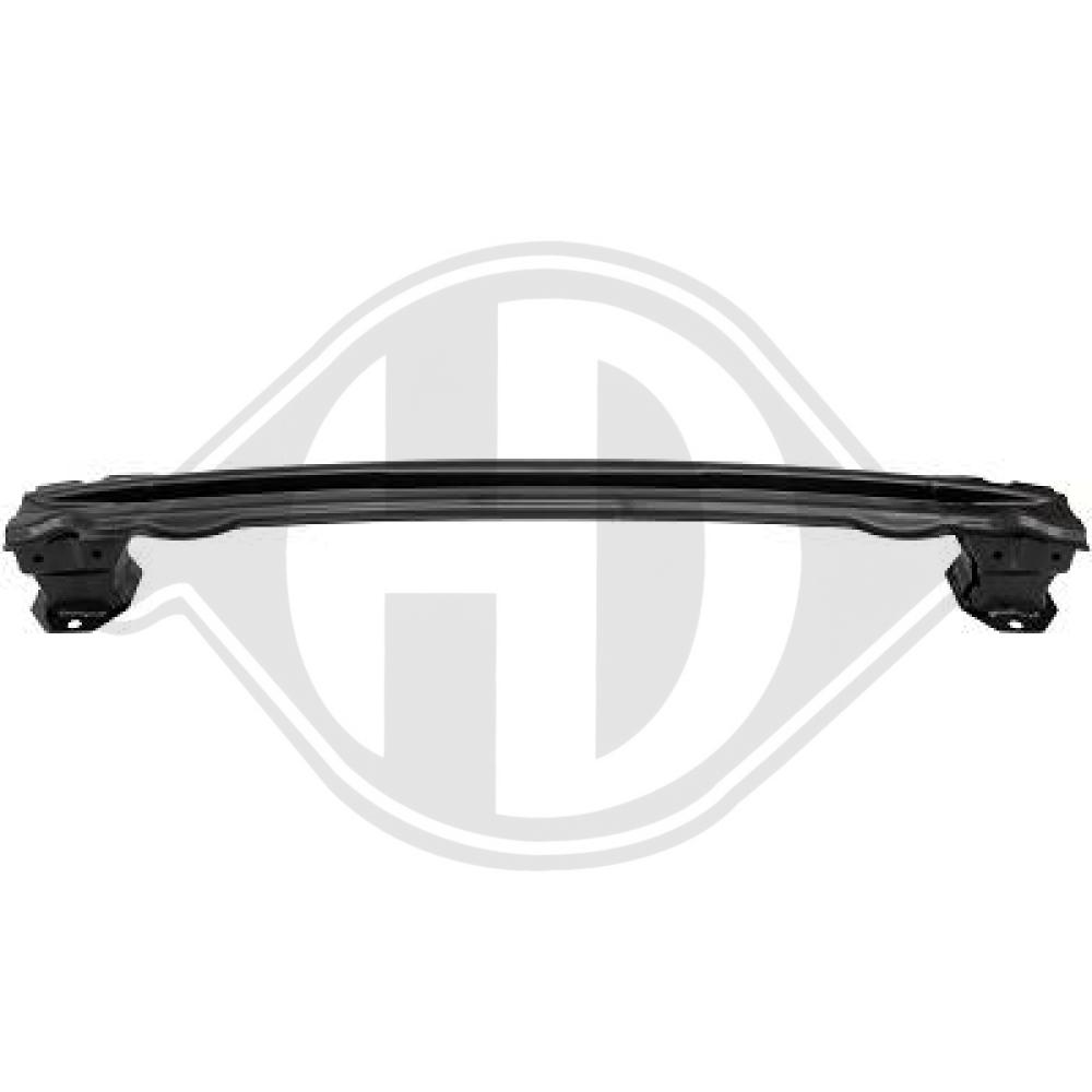 DIEDERICHS Stødabsorbering, kofanger 2236065 bag for VW
