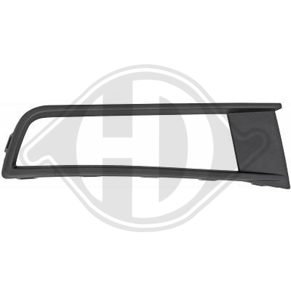 DIEDERICHS Kofangergitter 2297048 foran til højre for VW