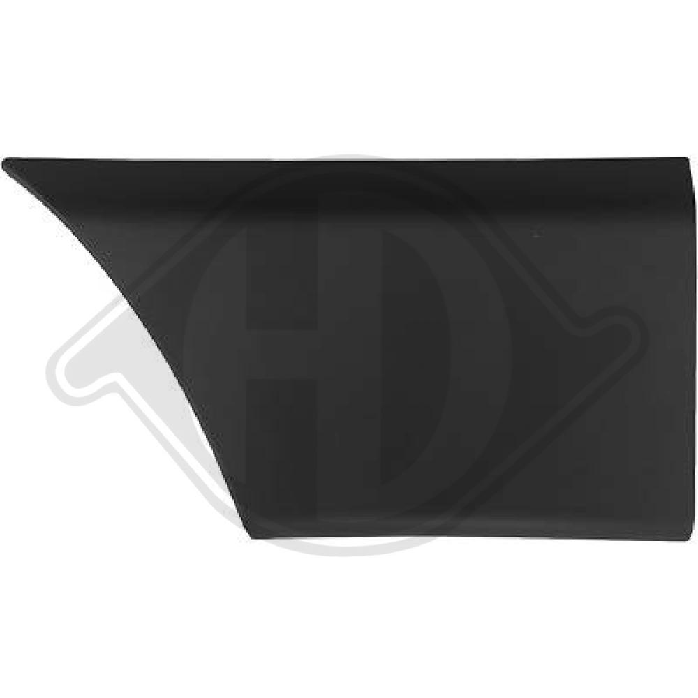 DIEDERICHS Pynte-/beskyttelsesliste, sidepanel 4487369 bagved til venstre for OPEL NISSAN RENAULT