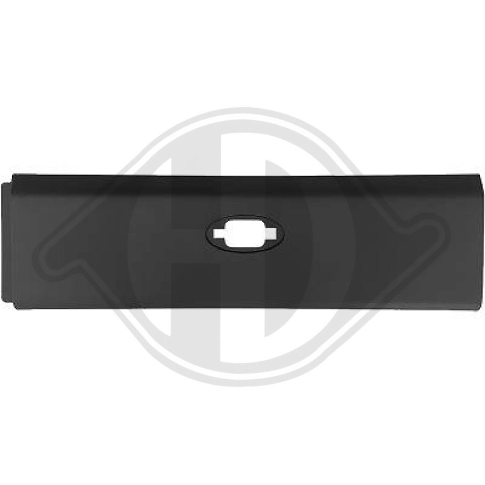 DIEDERICHS Pynte-/beskyttelsesliste, sidepanel 4487463 venstre for OPEL NISSAN RENAULT