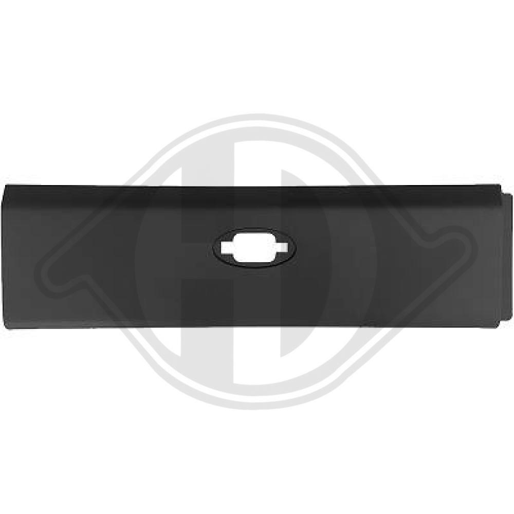 DIEDERICHS Pynte-/beskyttelsesliste, sidepanel 4487462 højre for OPEL NISSAN RENAULT