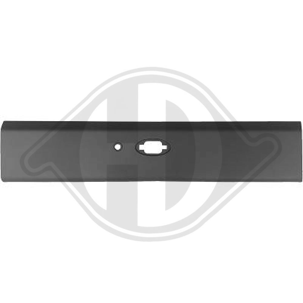 DIEDERICHS Pynte-/beskyttelsesliste, sidepanel 4487466 højre for OPEL RENAULT