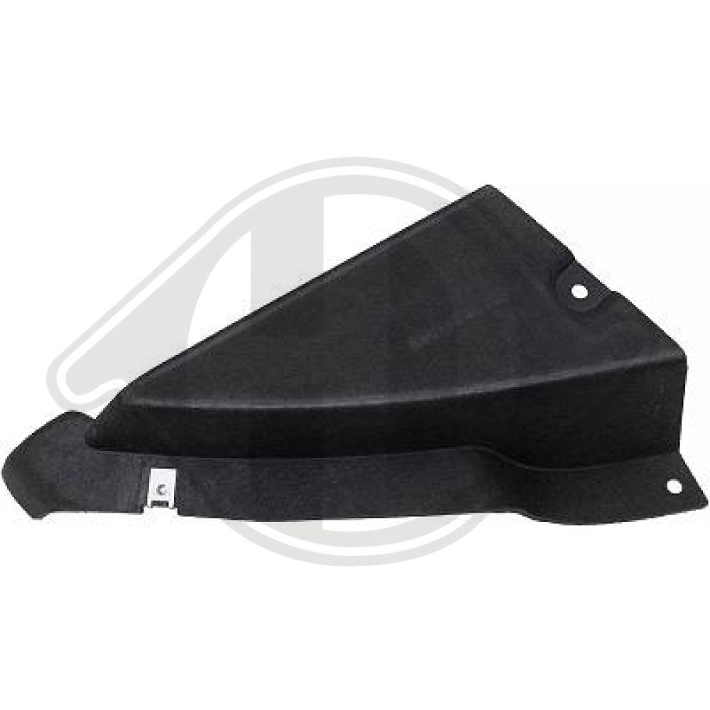 DIEDERICHS Motorrumsisolation 8012167 foran til venstre for BMW