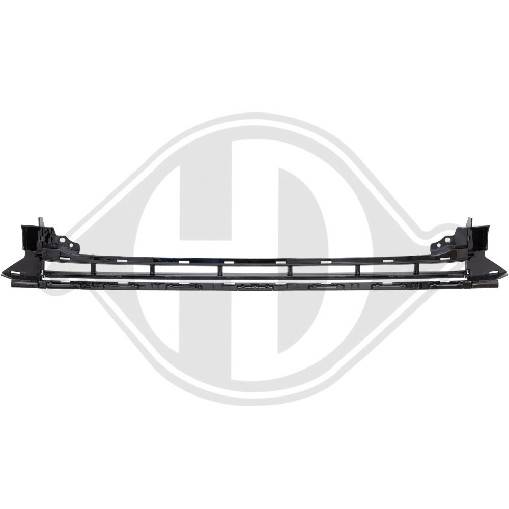 DIEDERICHS Kofangergitter 1028245 midten for AUDI