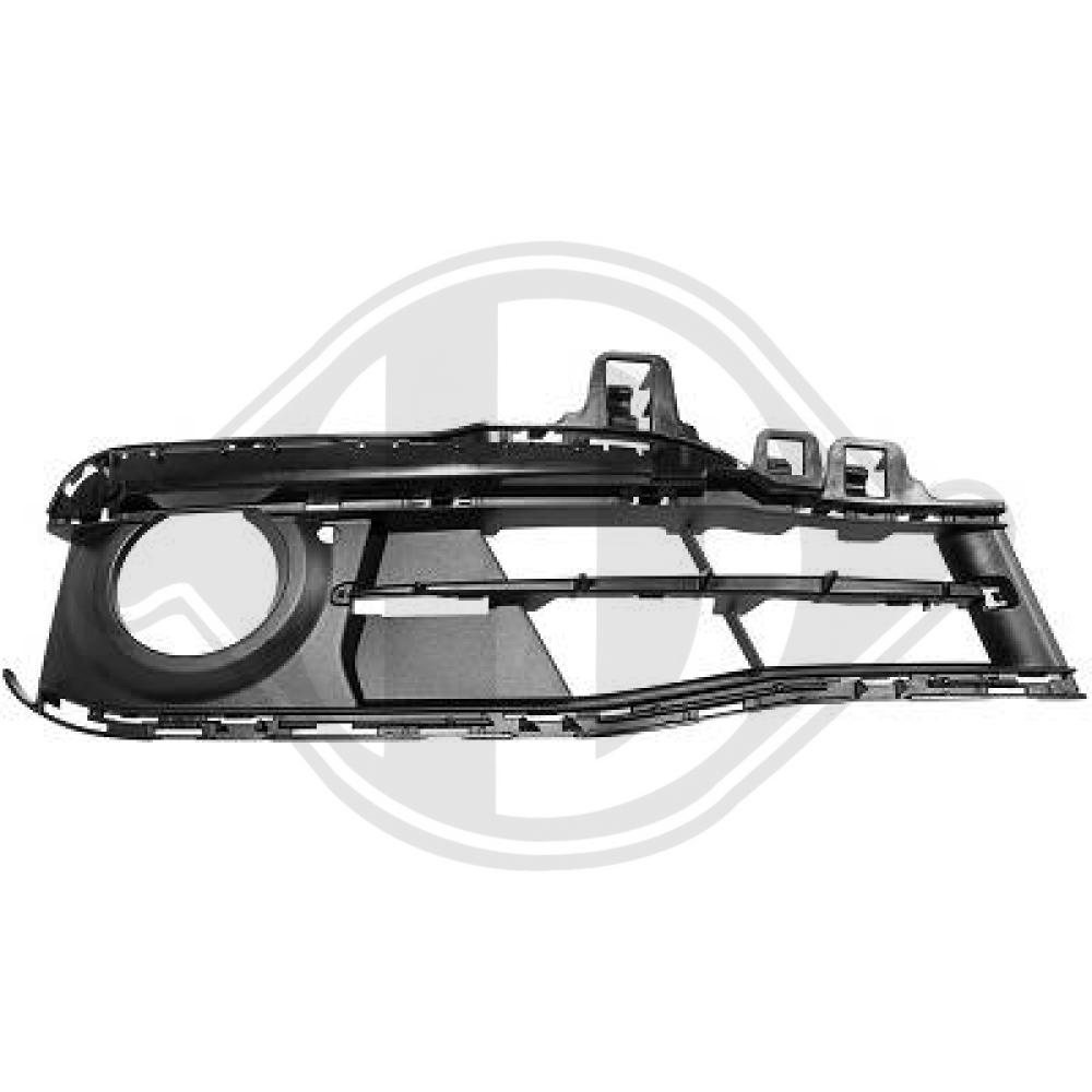 DIEDERICHS Kofangergitter 1218047 foran til venstre for BMW