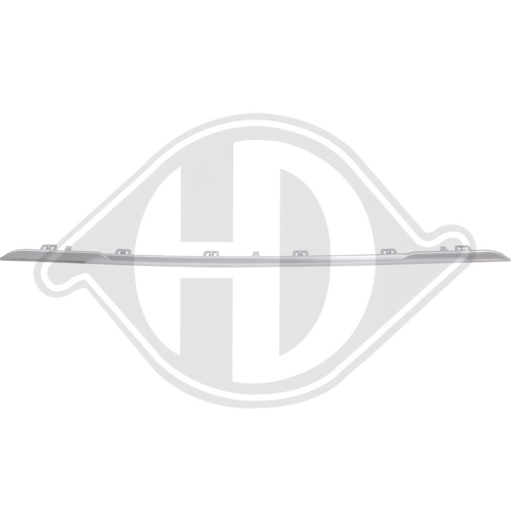 DIEDERICHS Pynte-/beskyttelsesliste, kofanger 1282168 bag for BMW