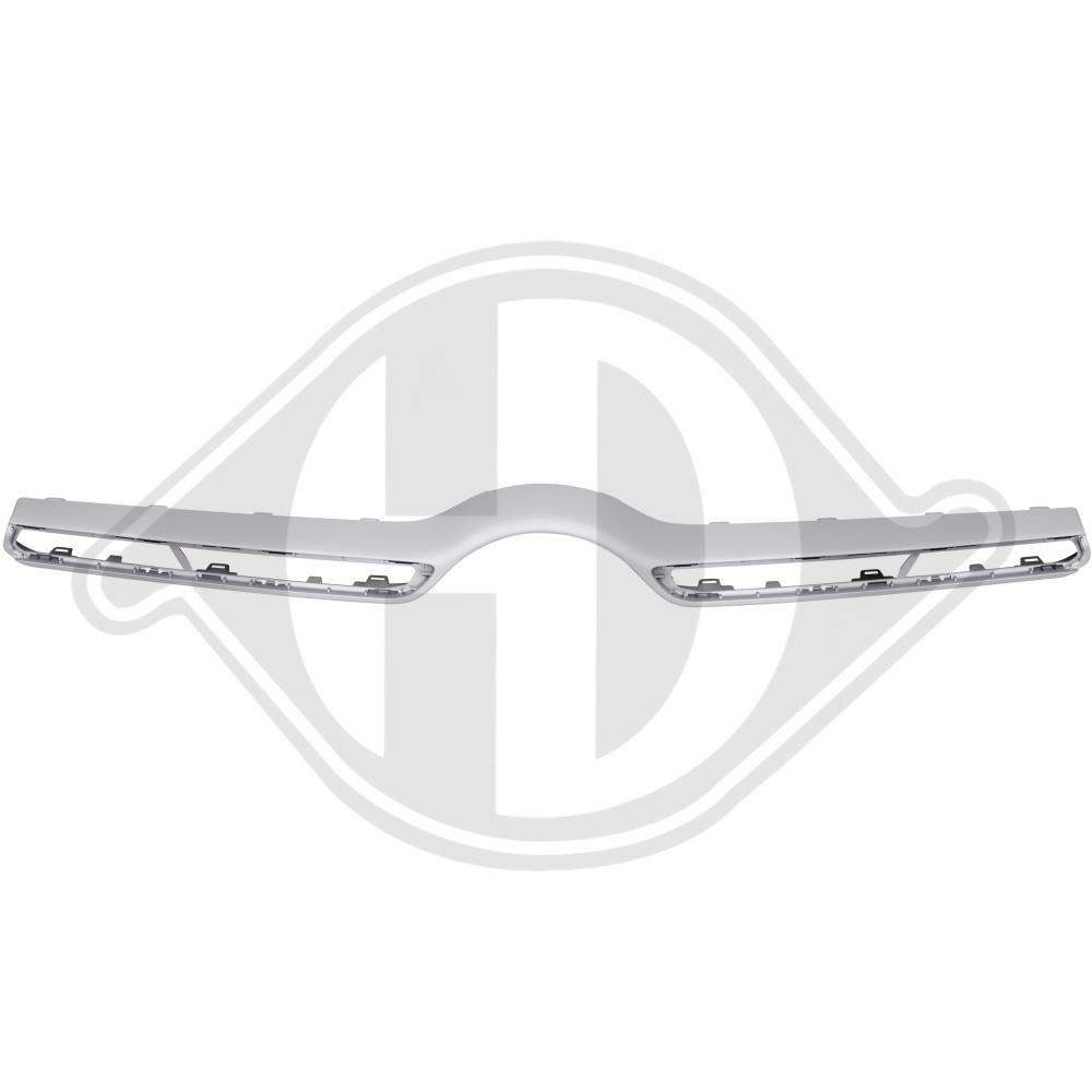 DIEDERICHS Pynte-/beskyttelsesliste, kølergitter 1693041 foran for MERCEDES-BENZ