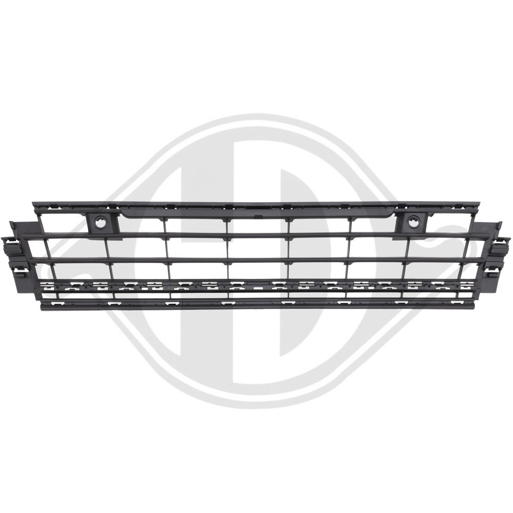 DIEDERICHS Kofangergitter 2218045 foran for VW