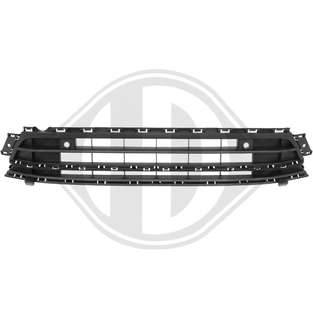 DIEDERICHS Kofangergitter 2233145 foran for VW