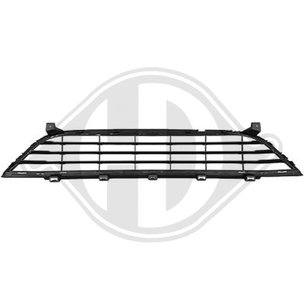 DIEDERICHS Kofangergitter 4417445 foran for RENAULT