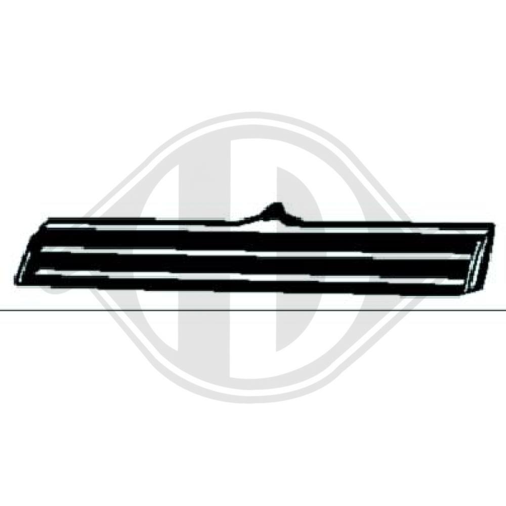 DIEDERICHS Kølergitter 6661040 for TOYOTA