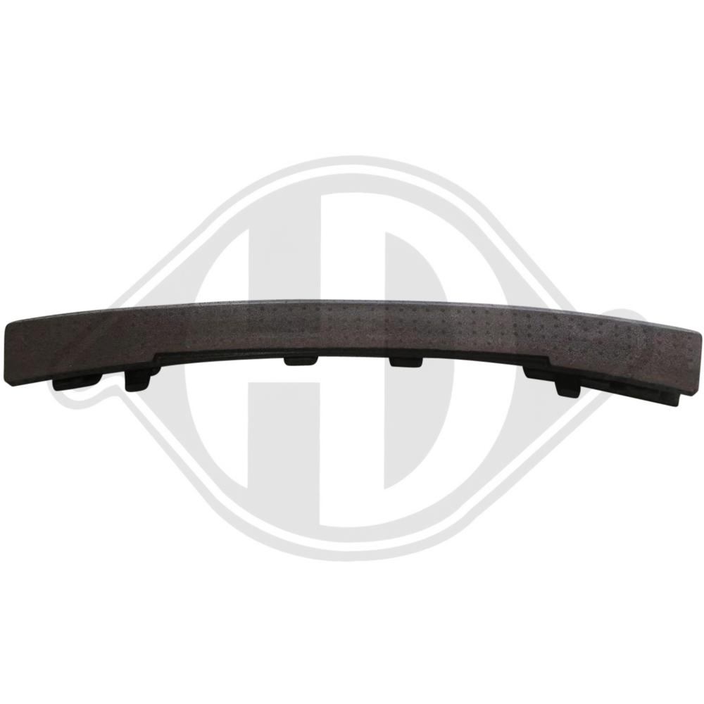 DIEDERICHS Stødabsorbering, kofanger 2298666 bag for VW