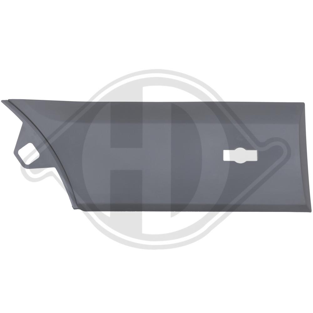 DIEDERICHS Pynte-/beskyttelsesliste, sidepanel 1457364 bagved til højre for FORD