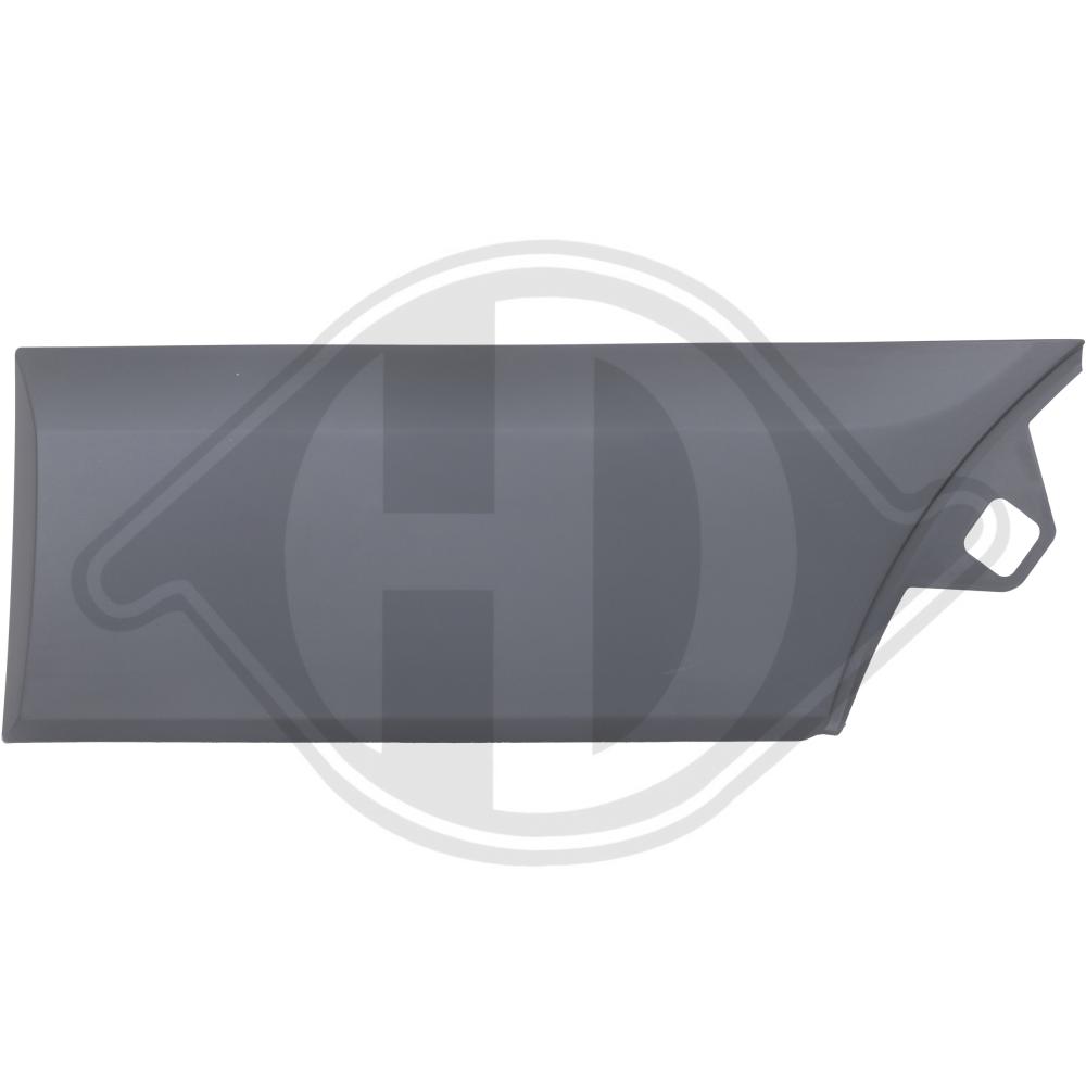 DIEDERICHS Pynte-/beskyttelsesliste, sidepanel 1457367 foran akslen for FORD
