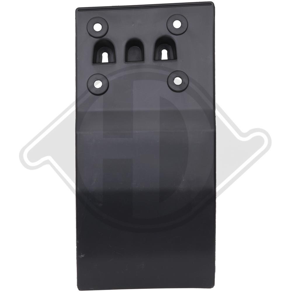 DIEDERICHS Pynte-/beskyttelsesliste, sidepanel 1456261 Køretøjets tankklap for FORD