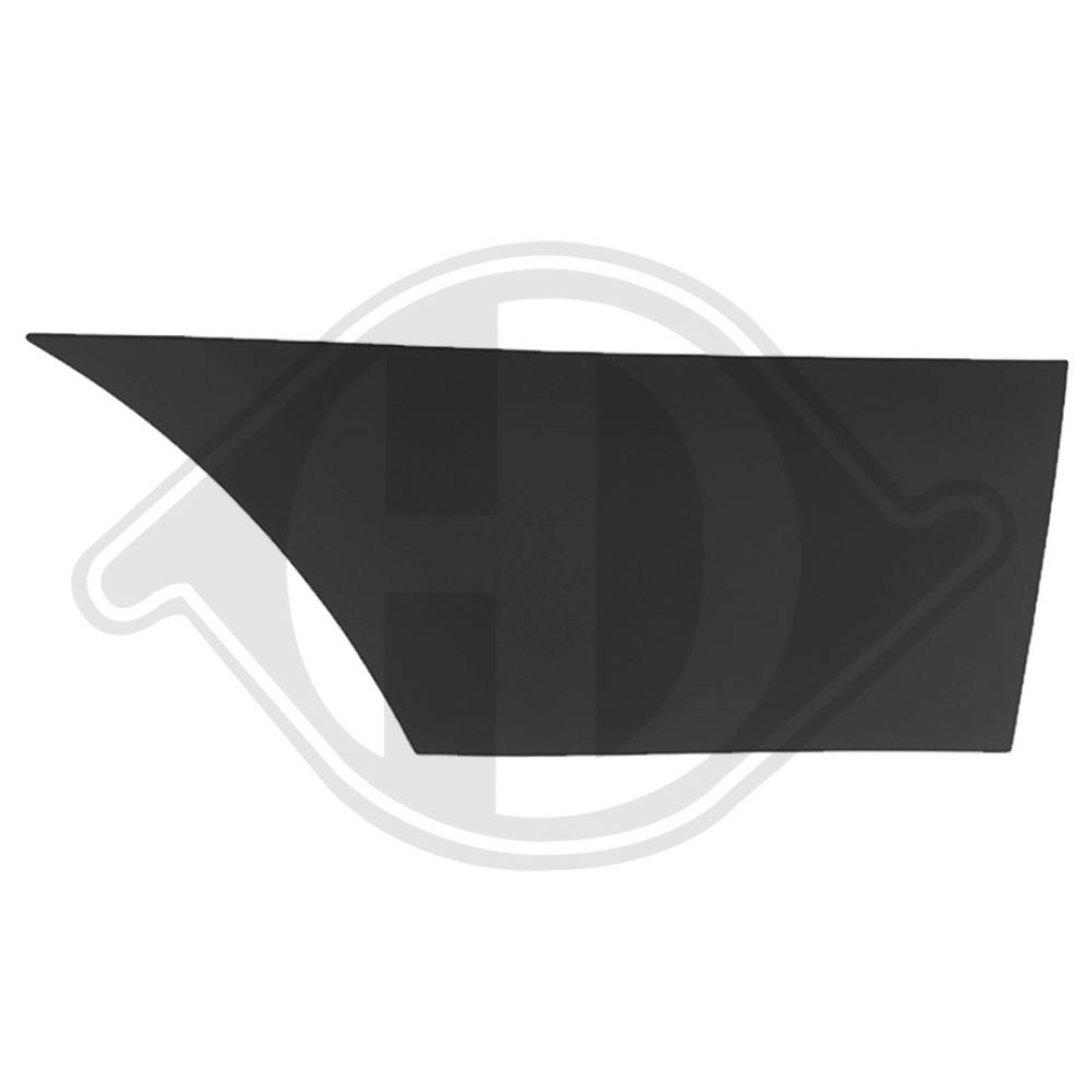 DIEDERICHS Pynte-/beskyttelsesliste, sidepanel 1664467 bagved til venstre for MERCEDES-BENZ