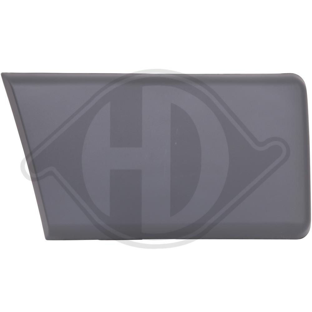 DIEDERICHS Pynte-/beskyttelsesliste, sidepanel 3484068 foran til højre for FIAT PEUGEOT
