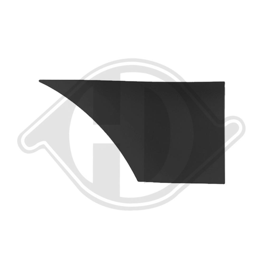 DIEDERICHS Pynte-/beskyttelsesliste, sidepanel 1664464 bagved til højre for MERCEDES-BENZ