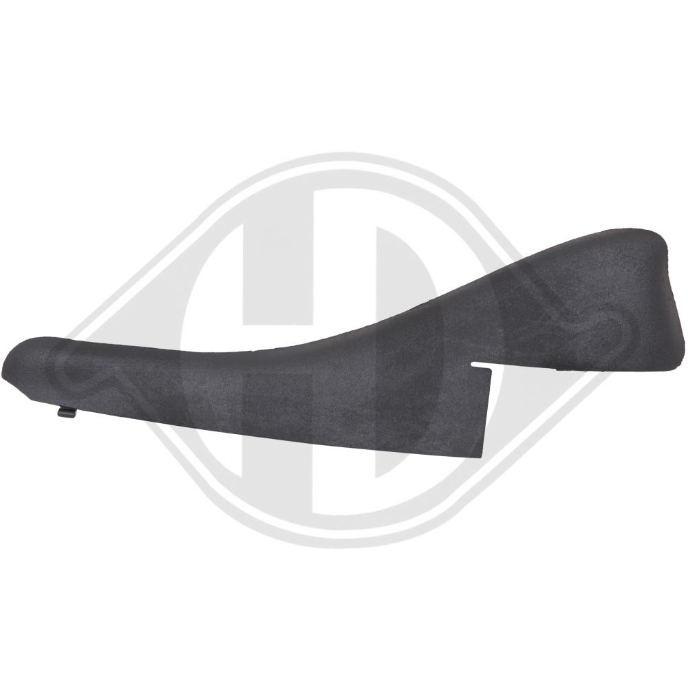 DIEDERICHS Pynte-/beskyttelsesliste, forrude 4487562 A-stolpe for RENAULT