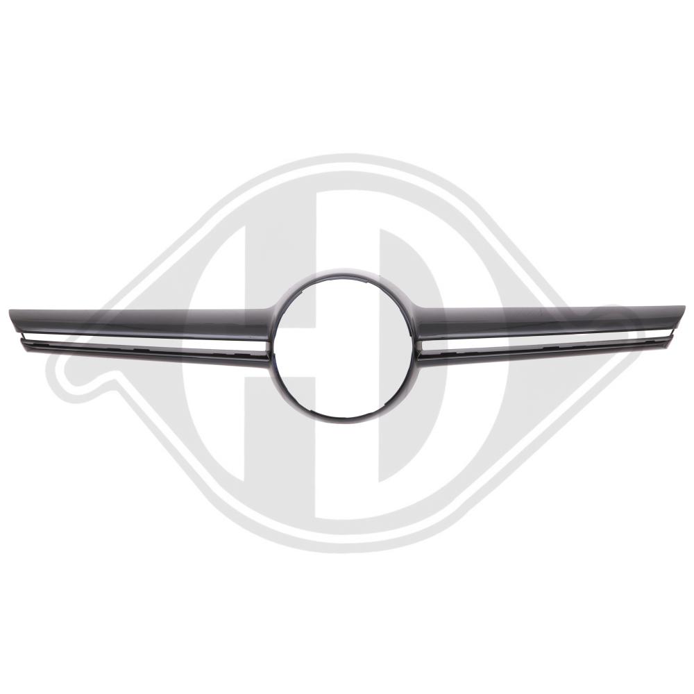 DIEDERICHS Pynte-/beskyttelsesliste, kølergitter 1682244 for MERCEDES-BENZ