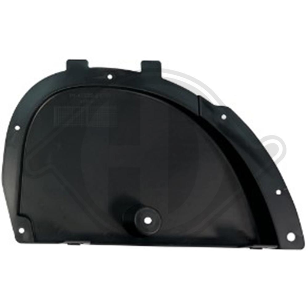 DIEDERICHS Motorrumsisolation 8018092 foran til højre for OPEL