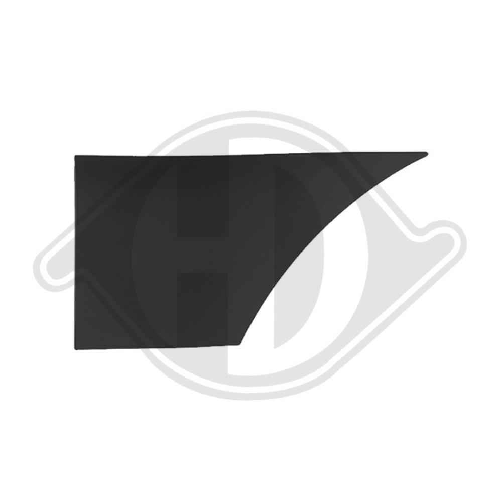 DIEDERICHS Pynte-/beskyttelsesliste, sidepanel 1664465 bagved til venstre for MERCEDES-BENZ