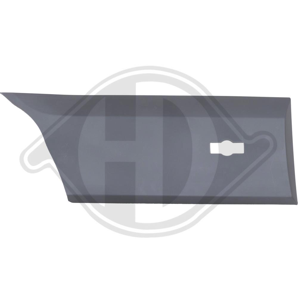 DIEDERICHS Pynte-/beskyttelsesliste, sidepanel 1457368 foran akslen for FORD