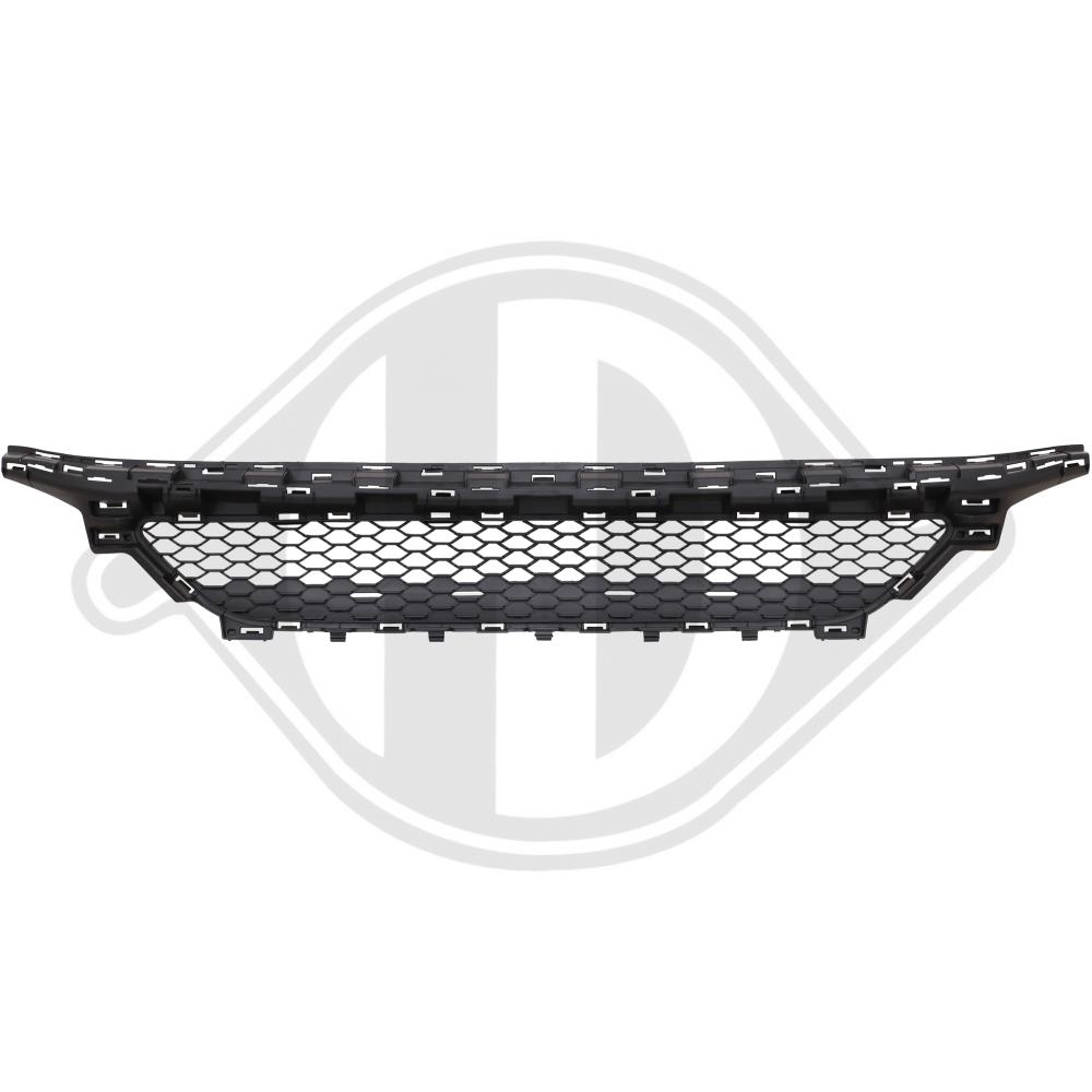 DIEDERICHS Kofangergitter 1673144 foran for MERCEDES-BENZ