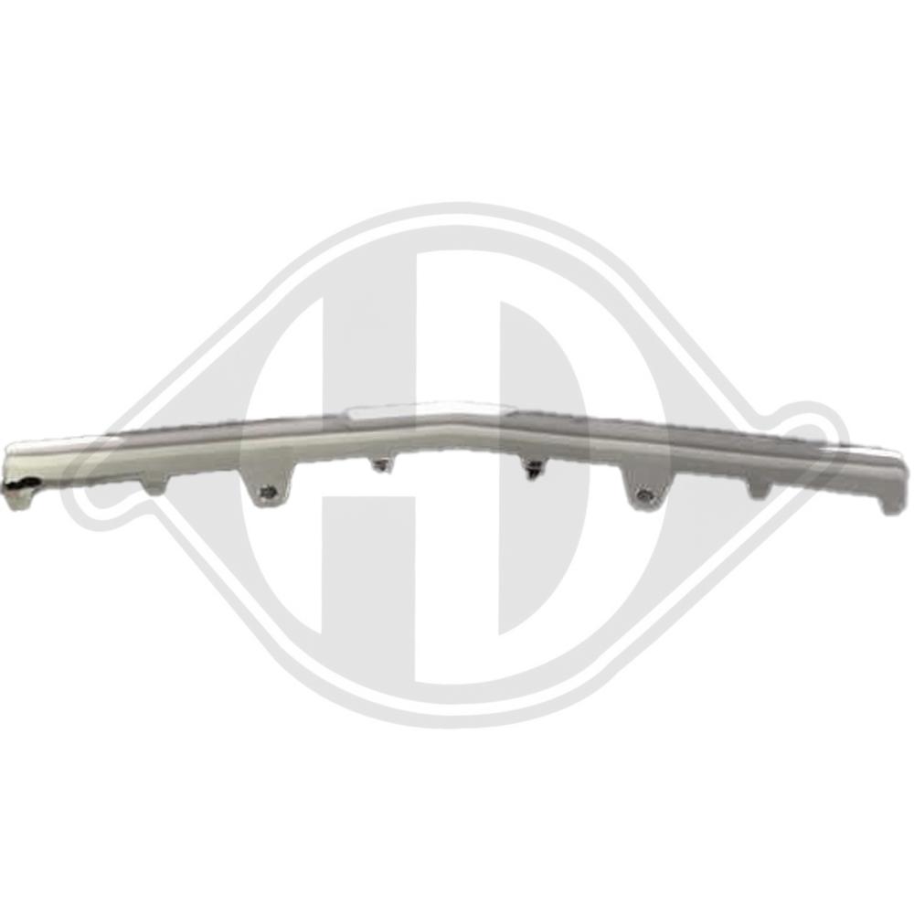 DIEDERICHS Pynte-/beskyttelsesliste, kofanger 1616364 foran for MERCEDES-BENZ