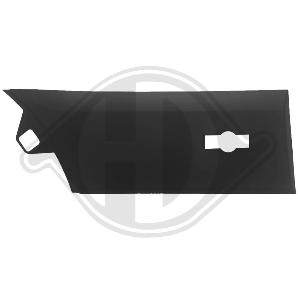 DIEDERICHS Pynte-/beskyttelsesliste, sidepanel 1457566 bagved til højre for FORD