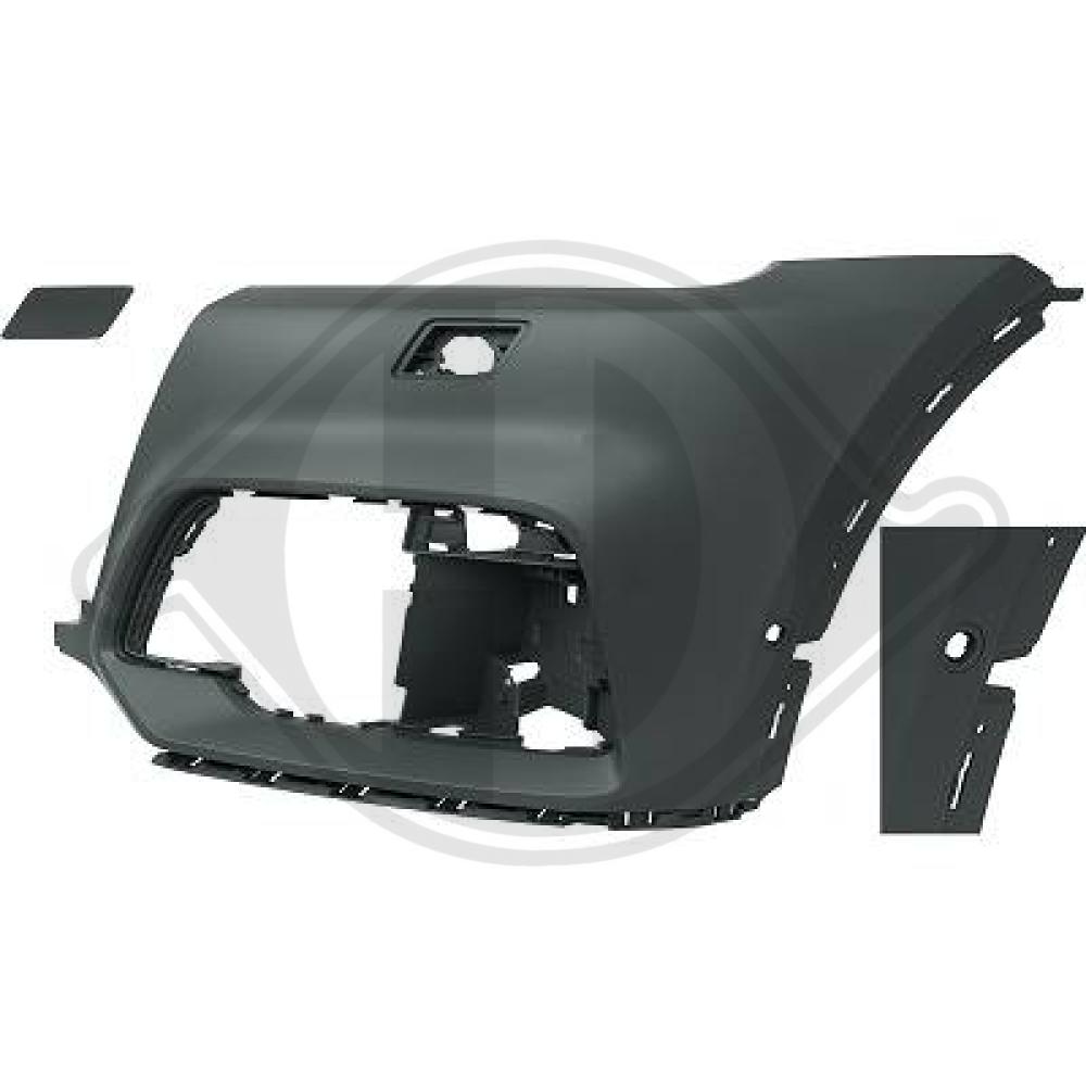 DIEDERICHS Kofanger 1076453 foran til venstre for AUDI