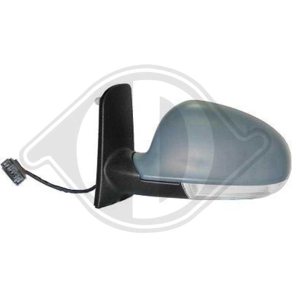 DIEDERICHS Sidespejl 2290425 venstre for VW