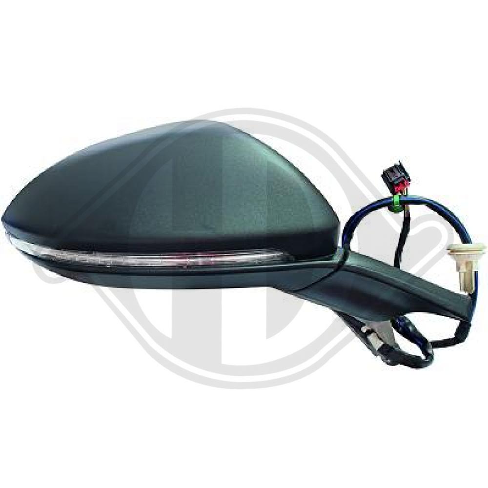 DIEDERICHS Sidespejl 2216624 højre for VW