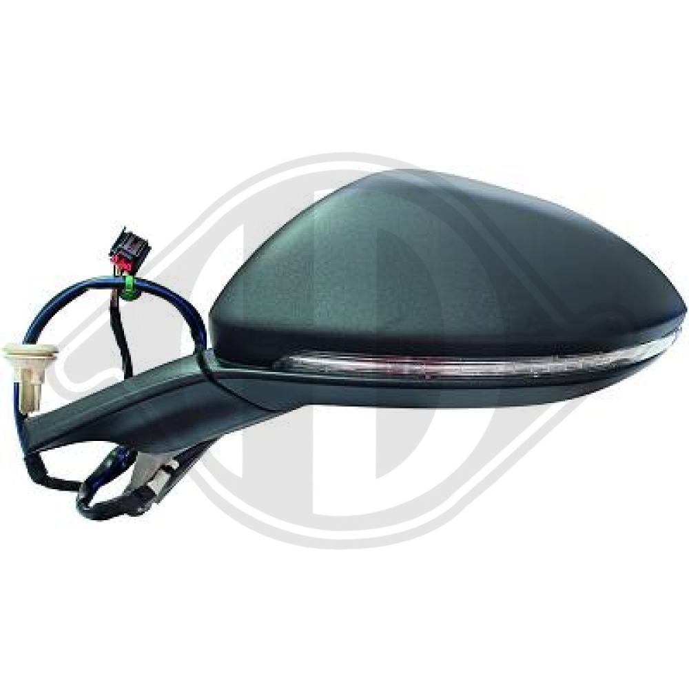 DIEDERICHS Sidespejl 2216325 venstre for VW