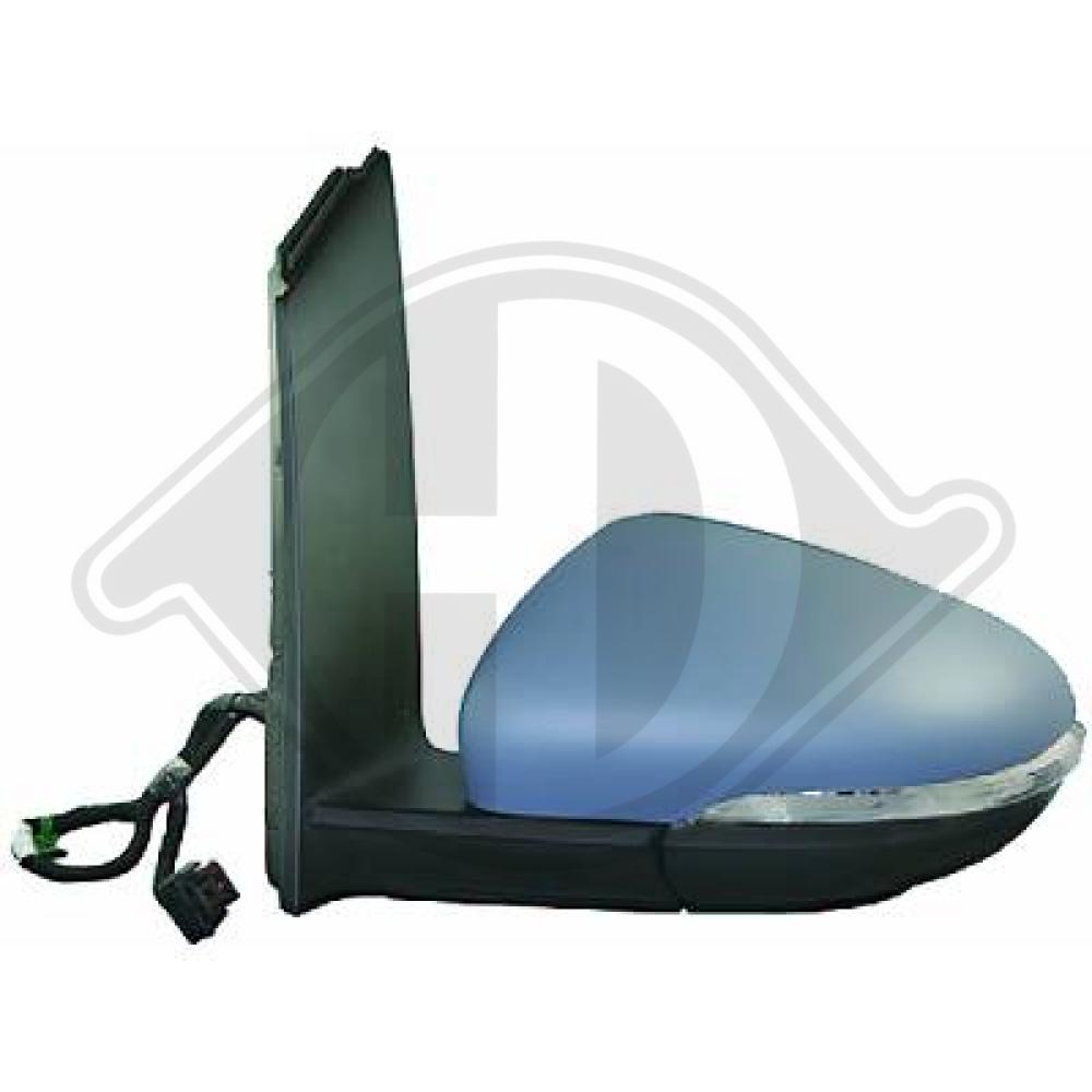 DIEDERICHS Sidespejl 2296325 venstre for VW